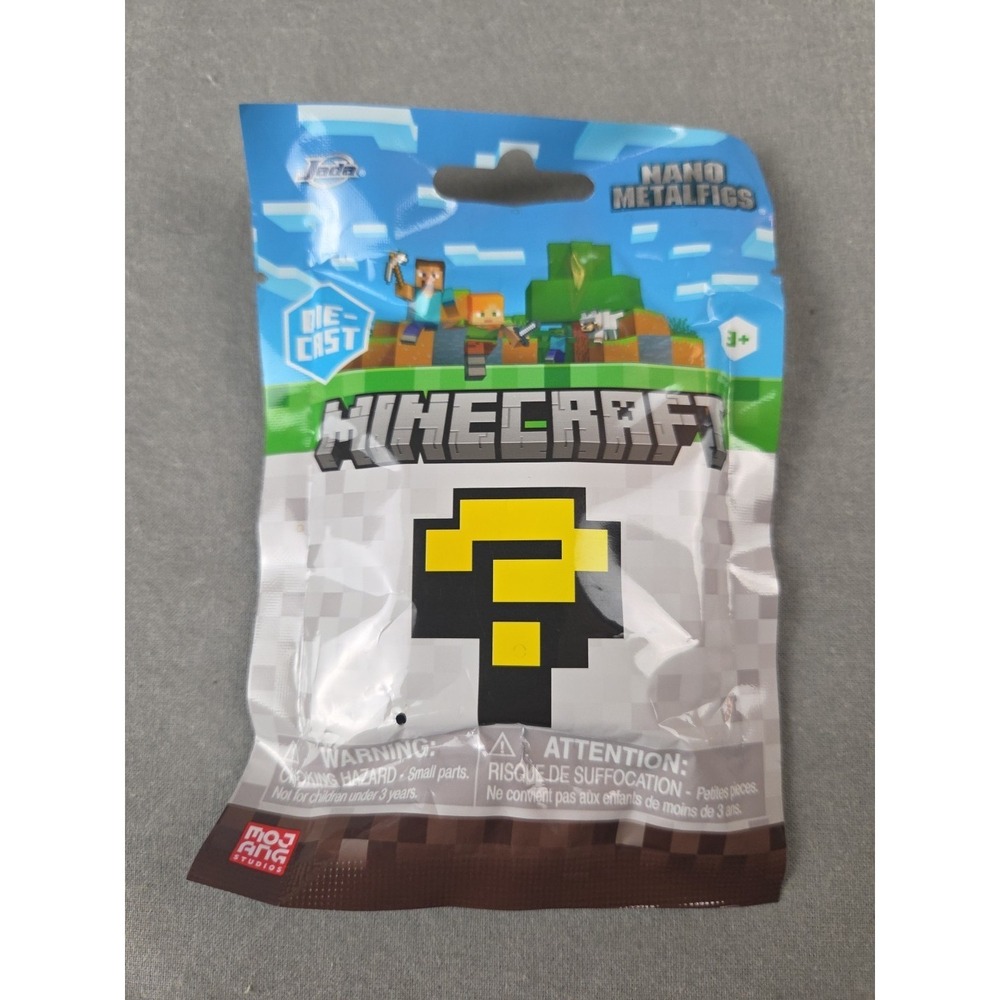 Jada Toys Minecraft Nano Metalfigs Metal Action Figure Steve Creeper Panda Sheep